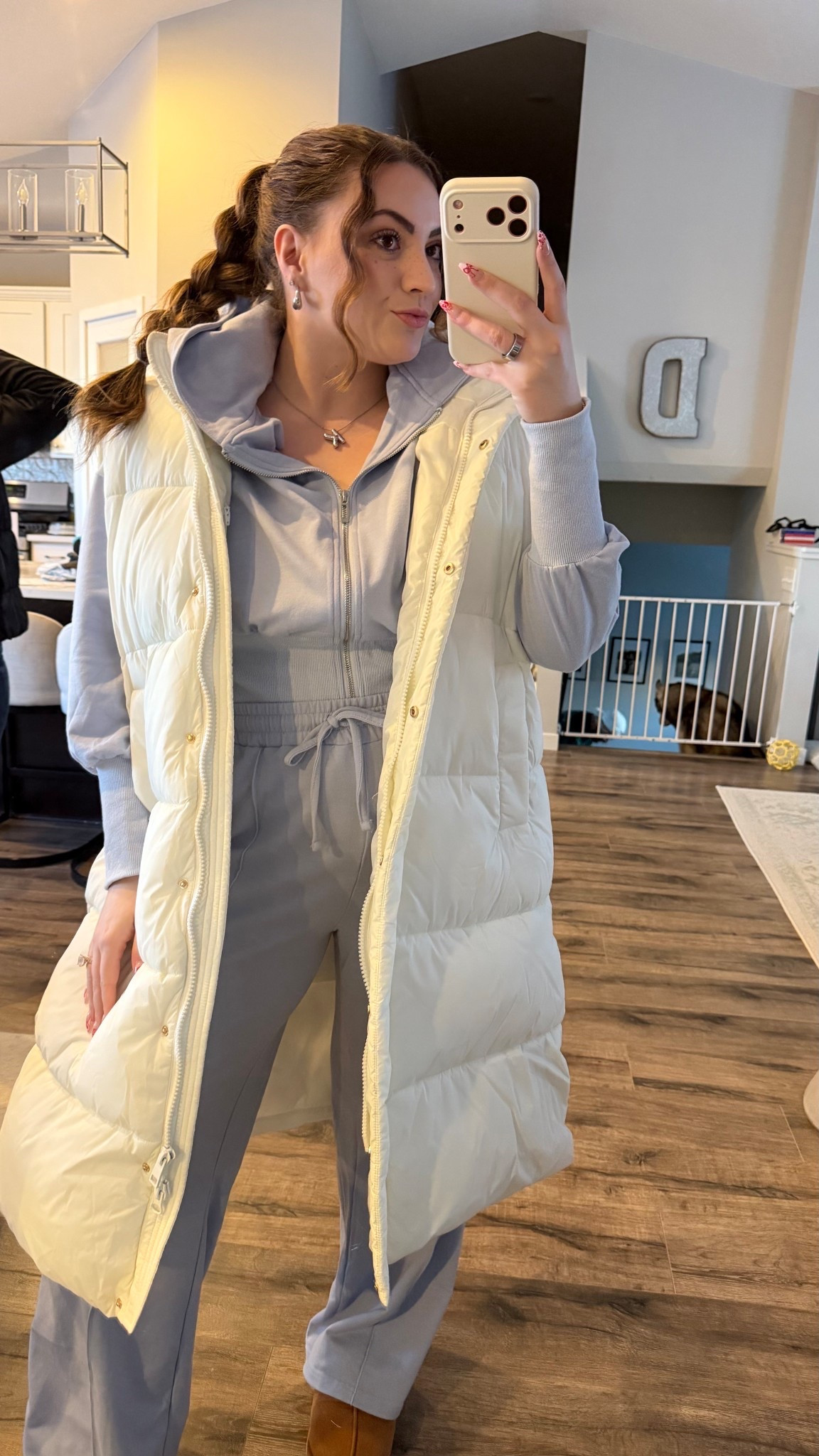 This is the coziest hot mom fit for spring / winter!

#LTKMidsize #LTKootd #LTKmomlife