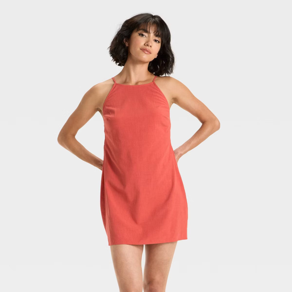 Women's Halter Mini Dress - A New Day™ | Target