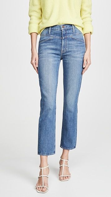 The Dazzler Yoke Front Ankle Jeans | Shopbop