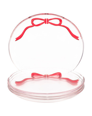 4pc Single Bow Side Plates | Marshalls