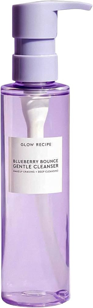 Glow Recipe Blueberry Bounce Gentle Face Cleanser - Moisturizing Makeup Remover + Foaming Face Wa... | Amazon (US)