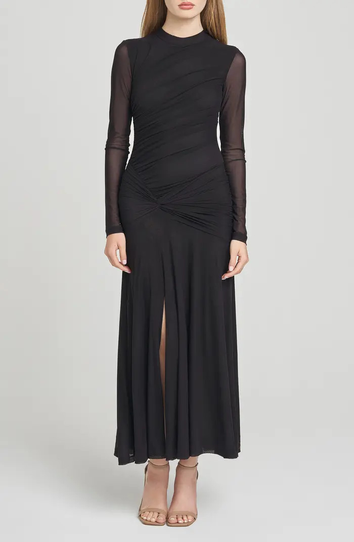 Selene Ruched Long Sleeve Dress | Nordstrom