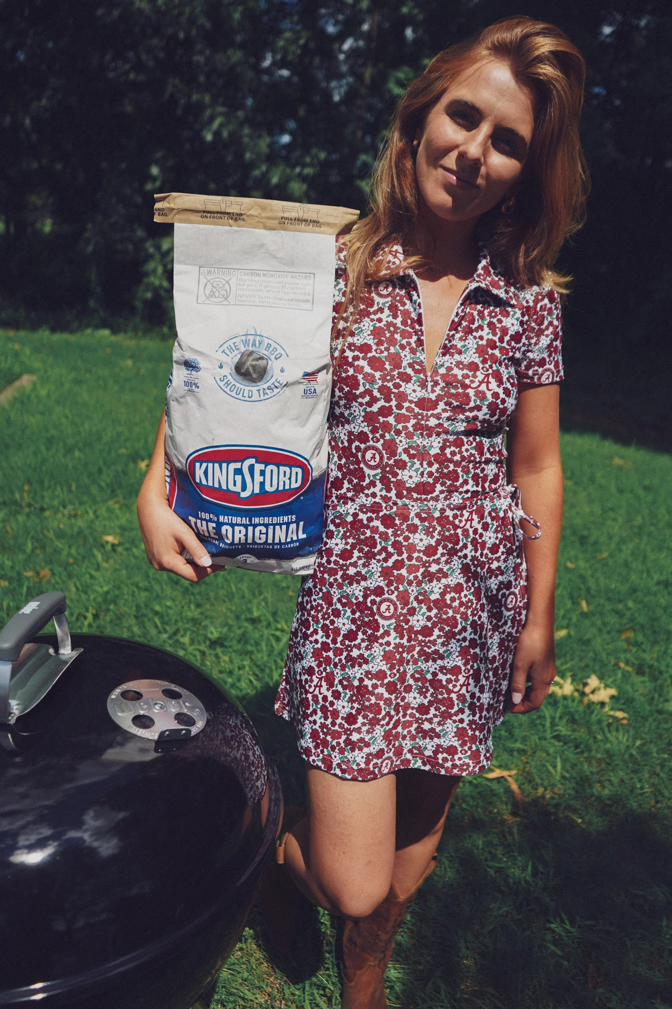 The Ivy Dress - Alabama Poppies | Smith and Quinn