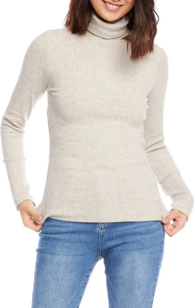 FIFTEEN TWENTY Rib Turtleneck Top | Nordstrom | Nordstrom