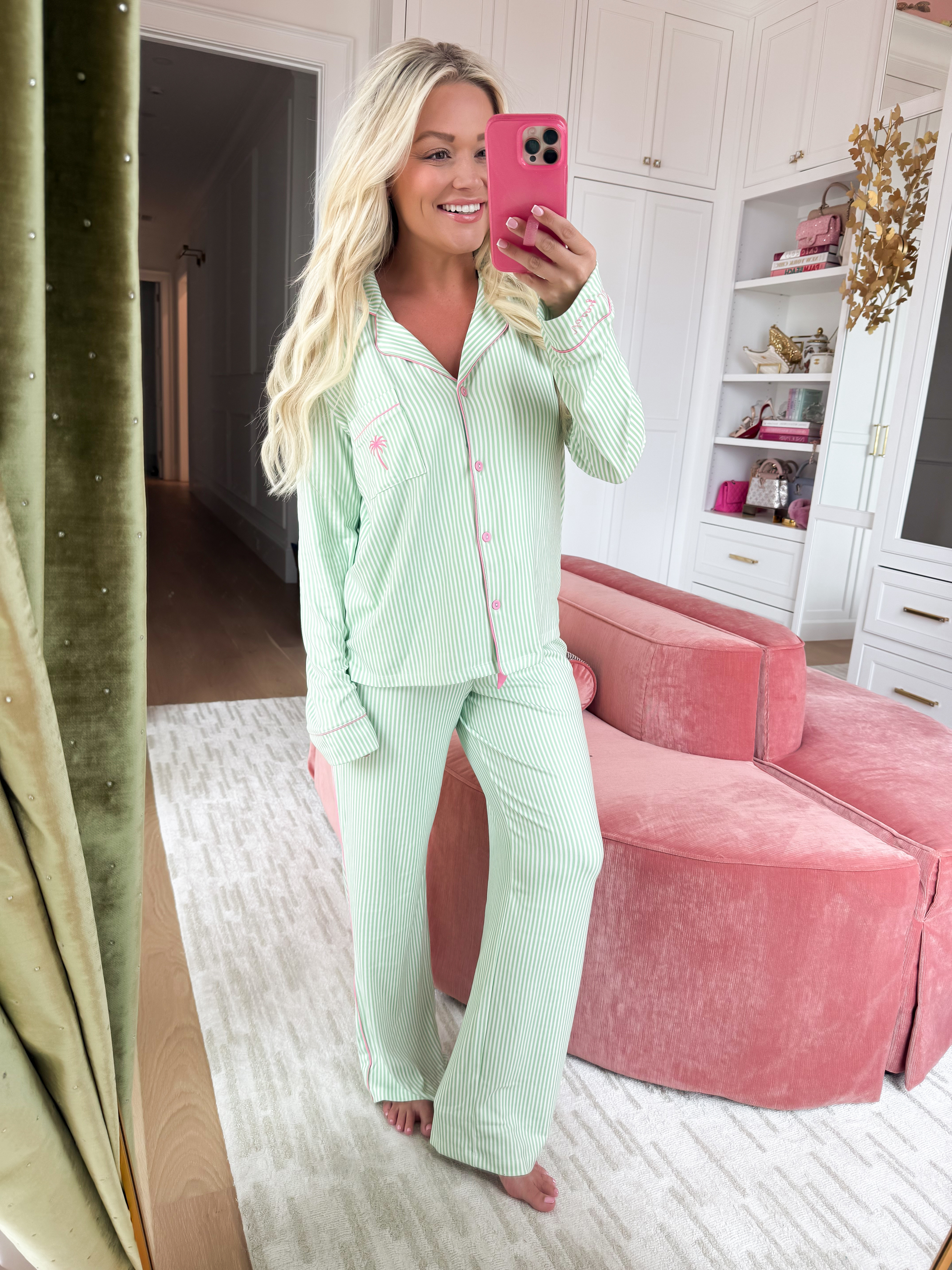 Palm print pajamas. Nordstrom pajamas  

#LTKgrwm #LTKootd