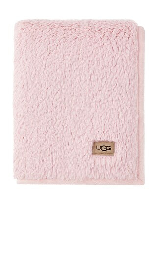 UGG Home Blakely Baby Blanket Throw in Pink. | Revolve Clothing (Global)