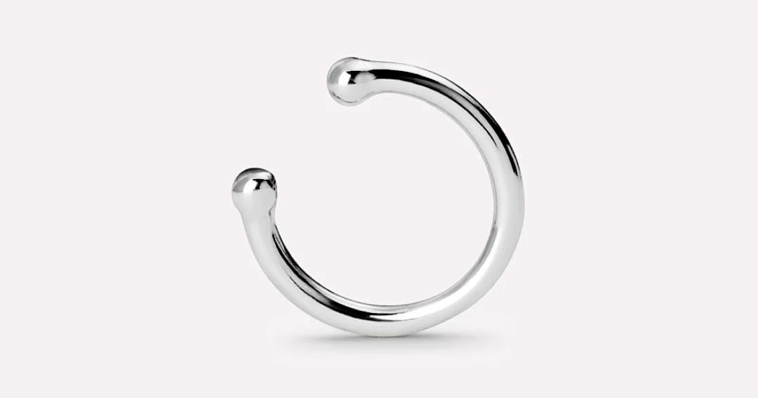 Simple Ear Cuff Silver | Ana Luisa