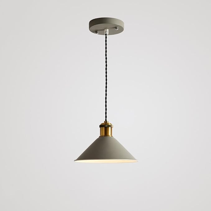 Pendant Lamp Nordic Creative Iron Art 1-Light Colorful Macaron Chandelier Restaurant Coffee Store... | Amazon (US)