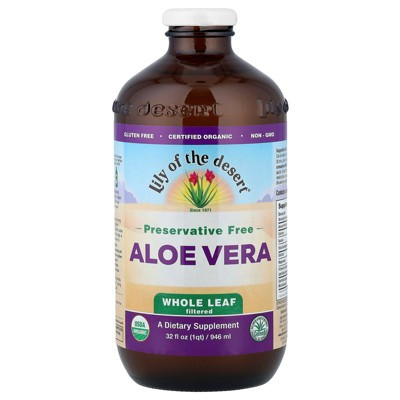Lily Of The Desert PF Whole Leaf Aloe Vera Juice, 32 Fluid Ounce | Target