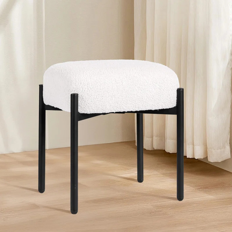 Ebern Designs Falonda Steel Accent Stool & Reviews | Wayfair | Wayfair North America