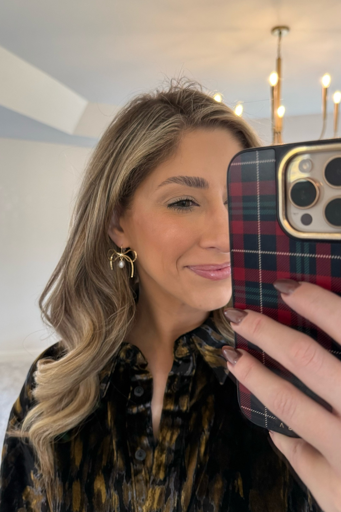 the CUTEST casual holiday outfit idea from anthro🎄✨🎅🏼 LOVE these earrings! use code: SAMANTHA30 to save 30% off sitewide. Some exclusions apply! TTS M. 

anthro, anthro sale, sale alert, sale finds, holiday outfit idea, bow sweater, coquette, outfit ideas, anthropologie, straight leg jeans, sweater, Samantha Bauchmann 

#LTKSeasonal #LTKHoliday #LTKSaleAlert