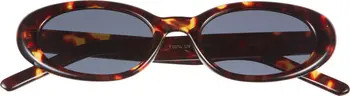 Narrow Oval Sunglasses | Nordstrom