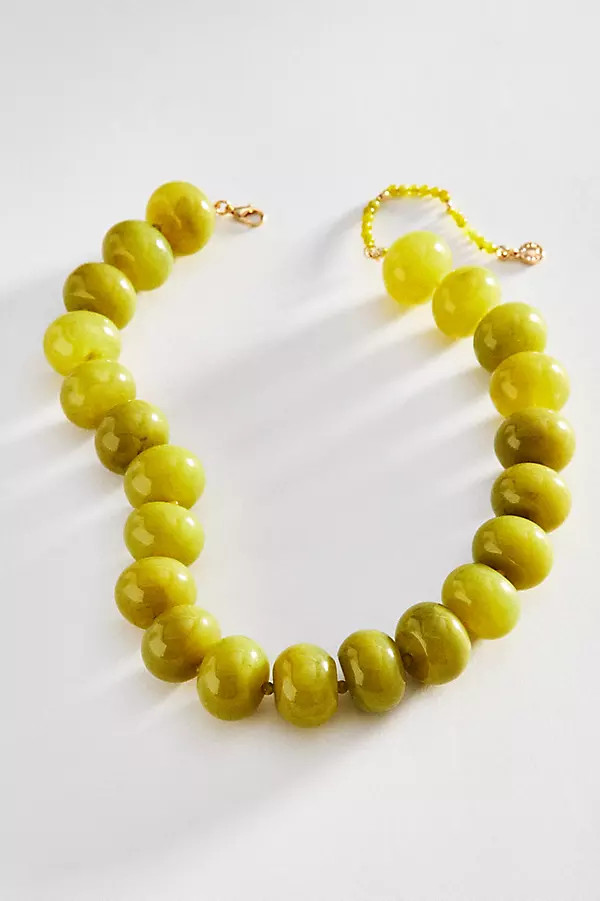 Joan Semi-Precious Beaded Necklace | Anthropologie (US)
