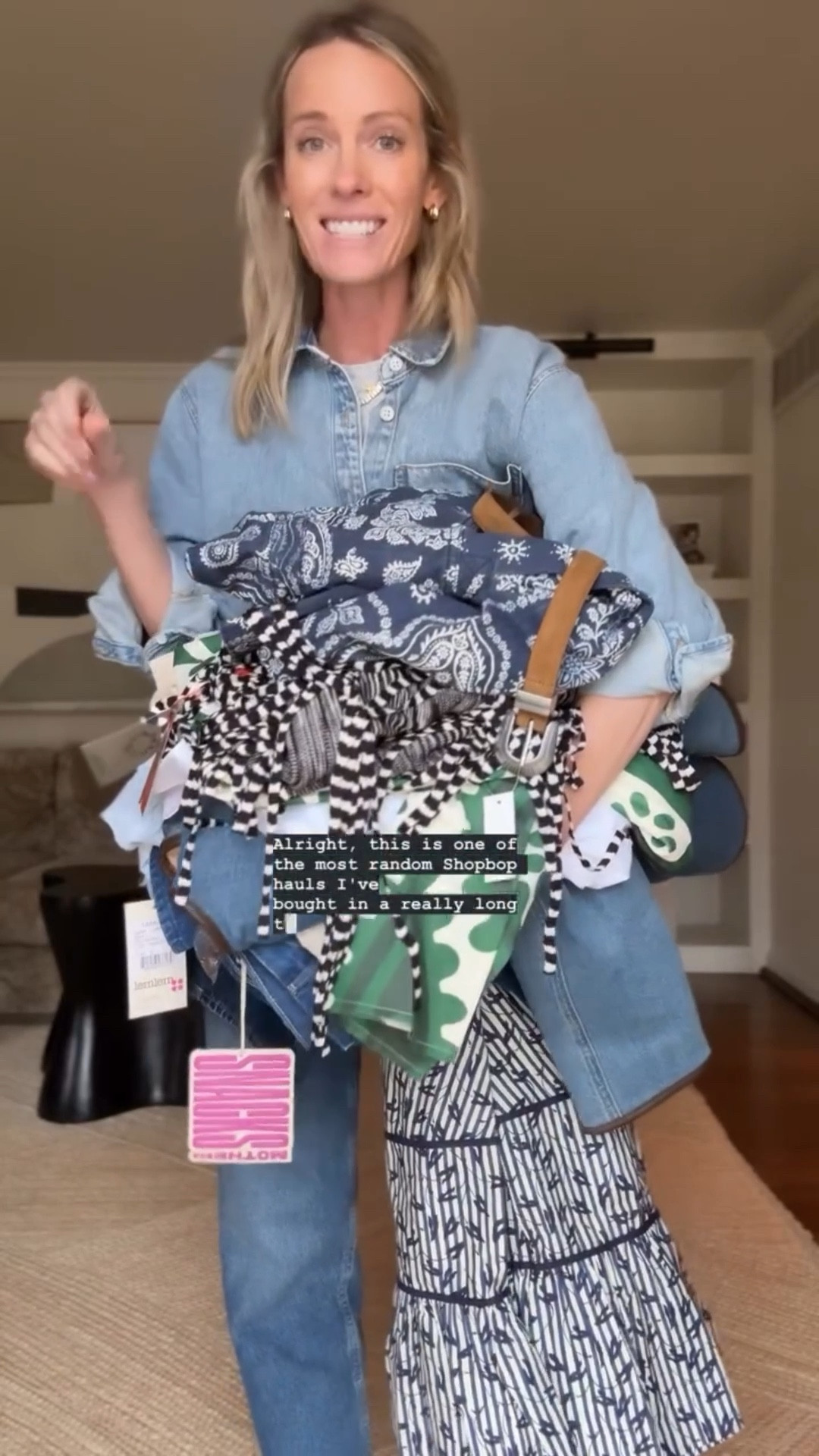 Shopbop Haul!
26 jeans
Xs Cleobella
Small skirt 