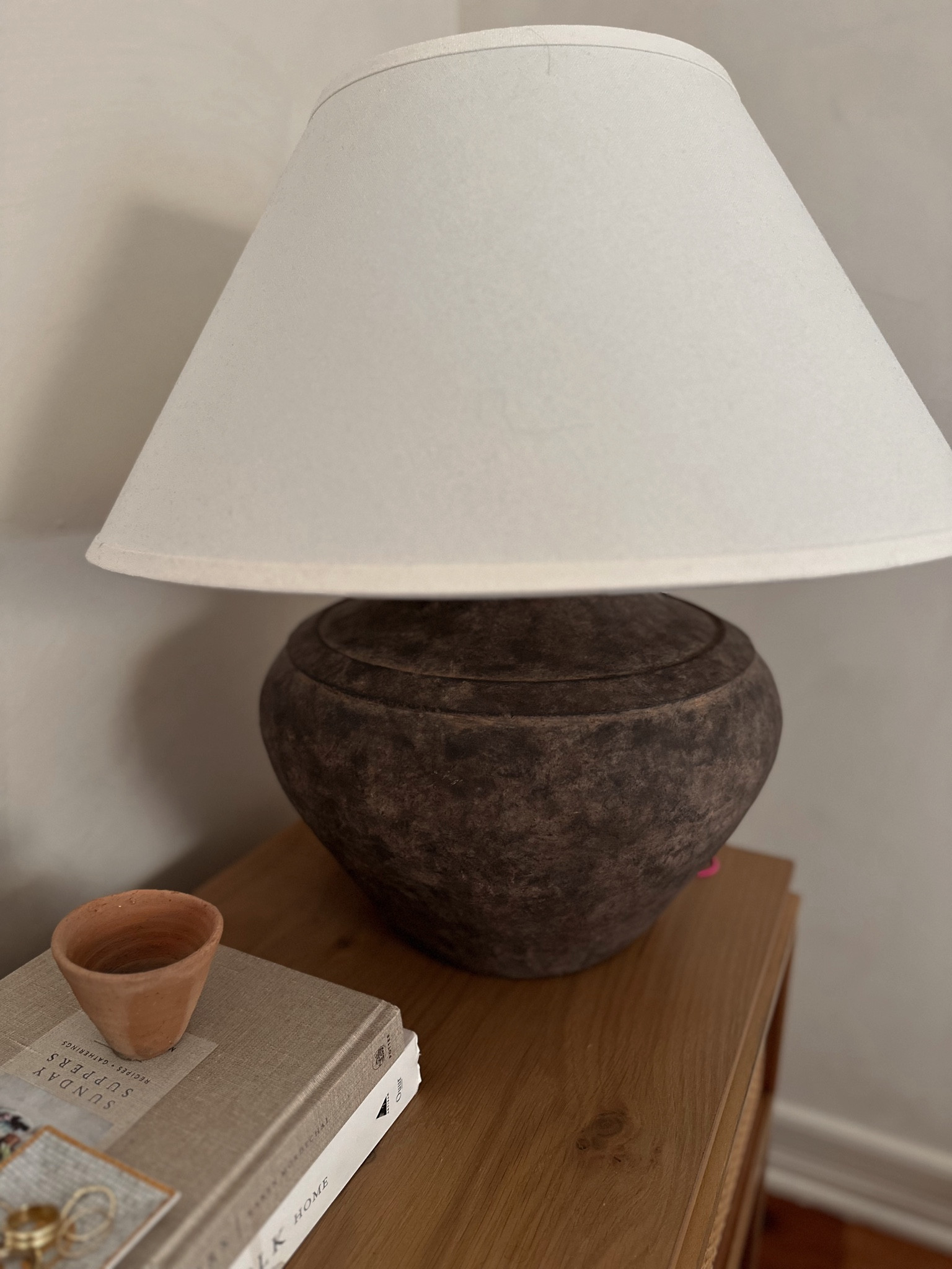 This table lamp makes the room #bedroomdecor