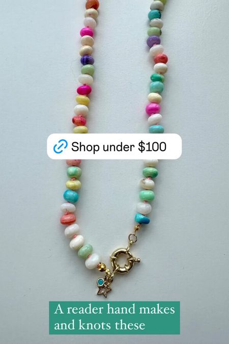 Candy necklace, summer necklace, summer stack, summer style, travel style 

#LTKOver40 #LTKTravel #LTKSummerSales