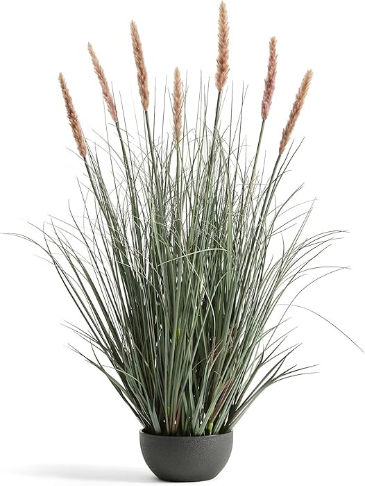 3ft Onion Grass, Artificial Plant and Greenery, Fake Floor Plants Indoor Outdoor, Faux Horsetail ... | Amazon (US)