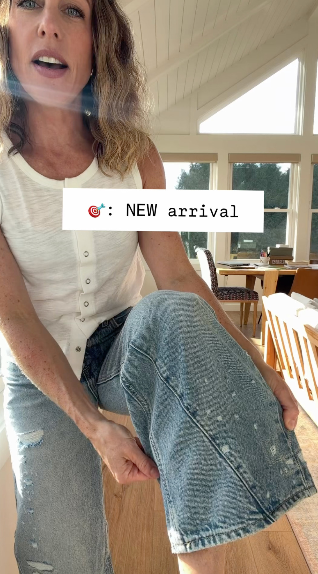LOVE these new jeans from Target. They fit TTS. These are a size 0 short.  I am 5'2". ** 

 #LTKgrwm #LTKootd #LTKOver40