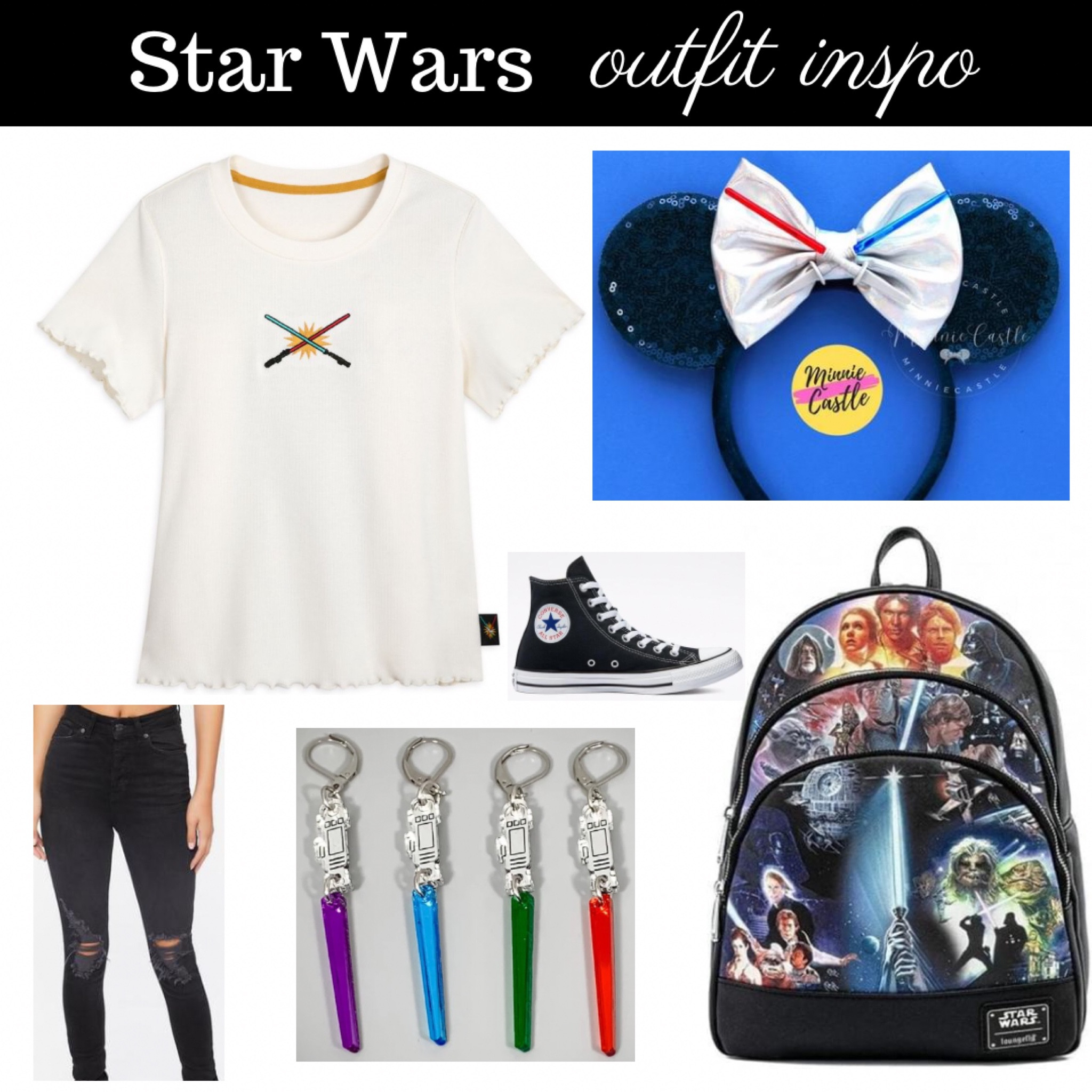 Star Wars outfit perfect for a day at Hollywood Studios

#disney #disneyworld #starwars #hollywoodstudios #disneyworldoutfit
#disneyoutfit #starwarsoutfit

#LTKunder50 #LTKfamily #LTKstyletip