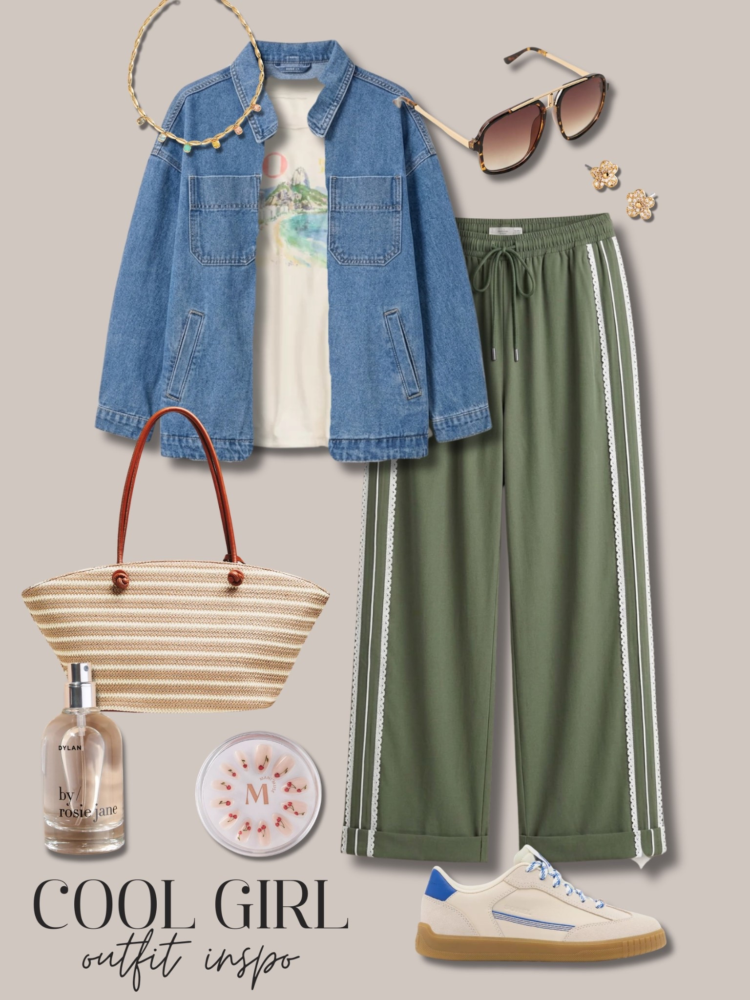 Cool girl outfit inspo❣️ loving these sweatpants that look Free People but for way less. 

#LTKdayinmylife #LTKgrwm #LTKootd