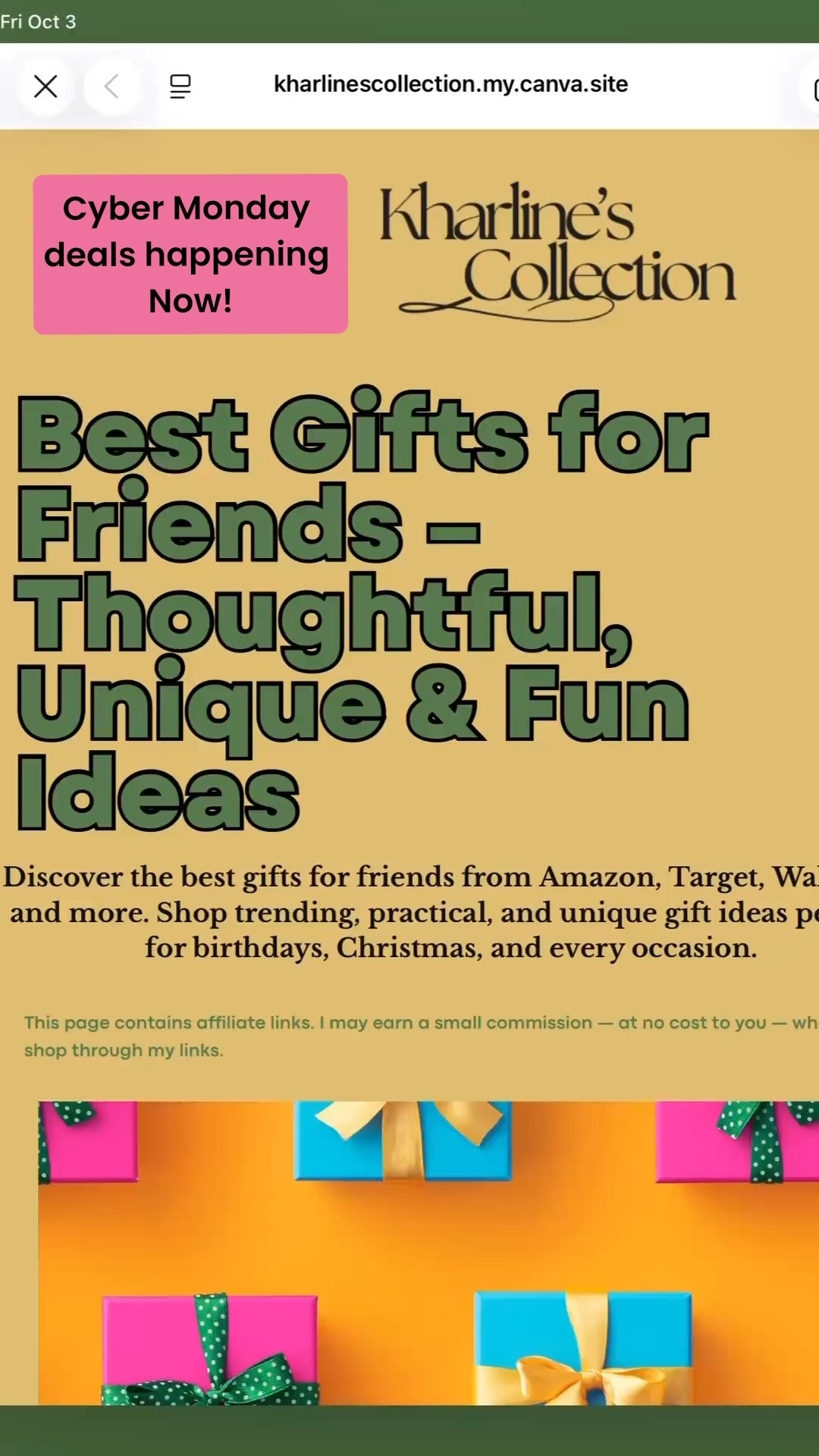 Gifts for friends that feel thoughtful, cozy, and meaningful for the holidays. Curated picks like self-care sets, candles, cozy loungewear, small accessories, and everyday favorites that show you care. Great options for your best friend, work bestie, or anyone who loves simple comforts and elevated essentials. Easy gift ideas that fit every style and budget. 

 #LTKCyberWeek #LTKGiftGuide #LTKHoliday