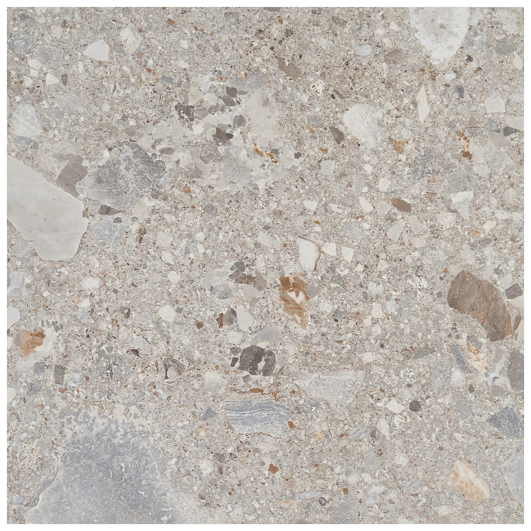 Stonehenge 23.54 in. x 23.54 in. Matte Porcelain Terrazzo Look Floor and Wall Tile (11.62 Sq. Ft.... | Wayfair North America