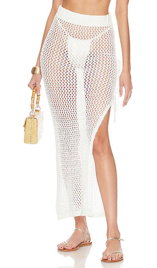 Deborah Skirt in White | Revolve Clothing (Global)