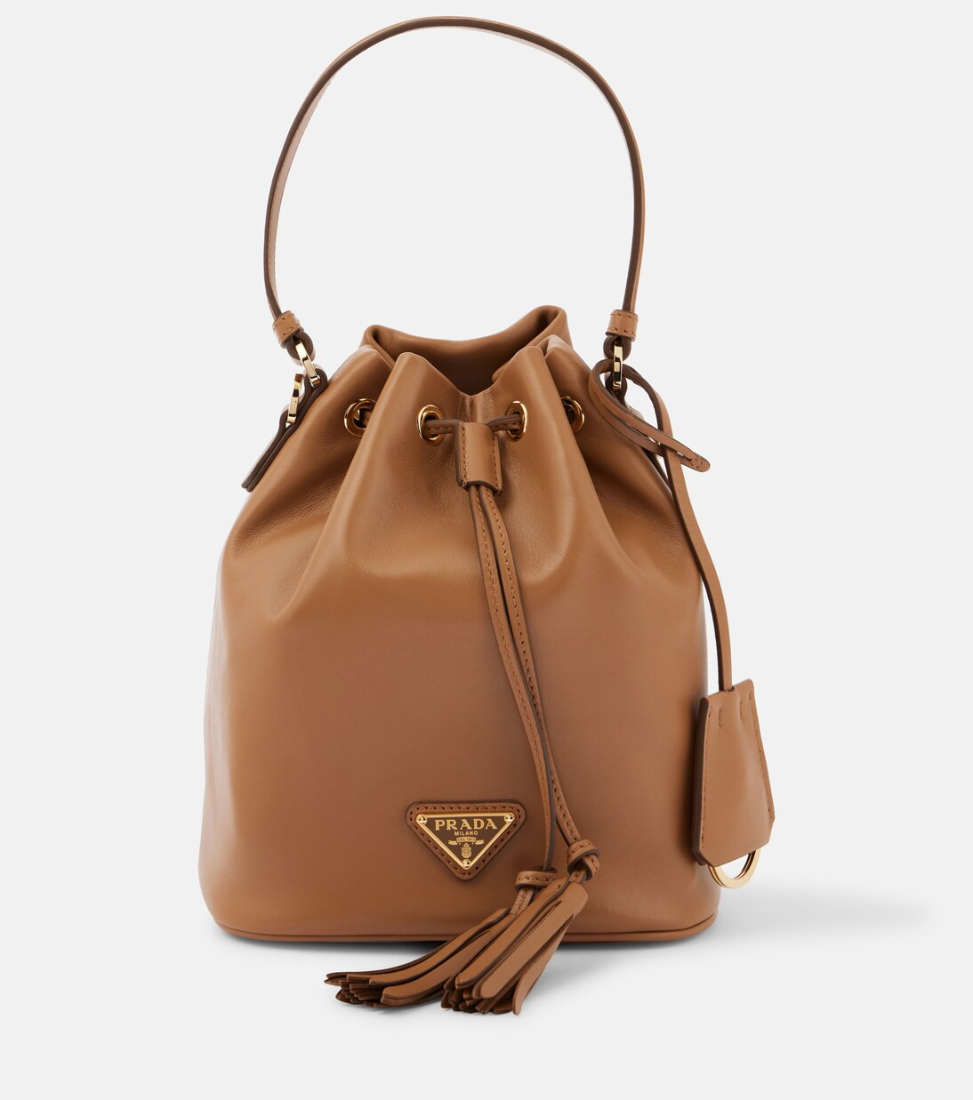 Small leather bucket bag | Mytheresa (UK)