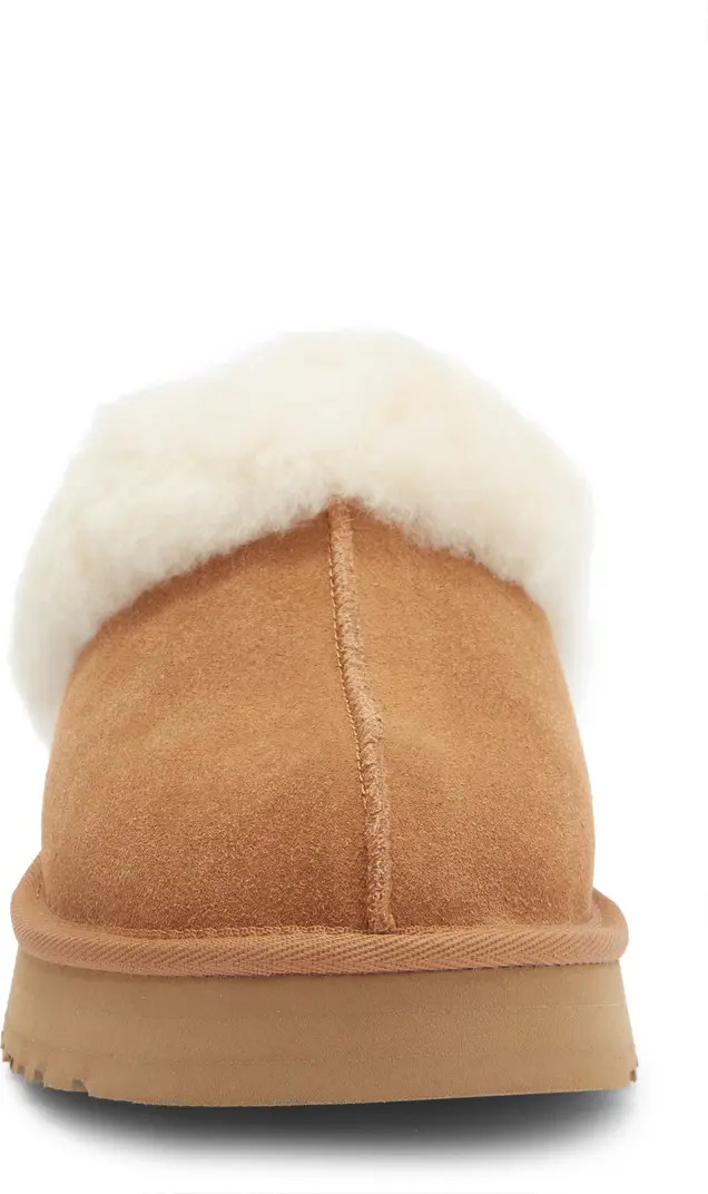 Kids' Disquette Genuine Shearling Trim Slipper | Nordstrom