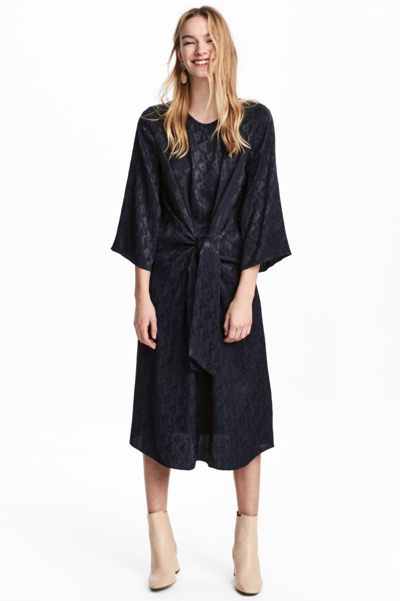 H&M Tie-detail Dress $59.99 | H&M (US)