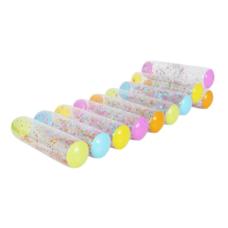 Packed Party Confetti Tube Float Pool Lounger for Ages 14 Years + | Walmart (US)