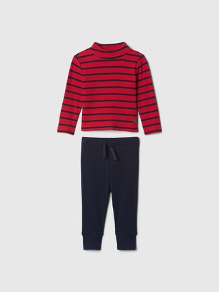 Baby Rib Mockneck Outfit Set | Gap (US)