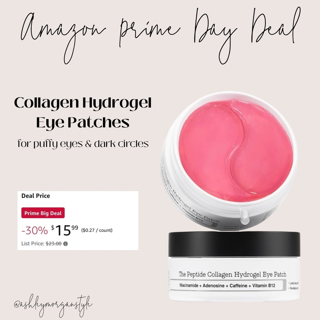 Amazon Prime Day Deal ✨ my fave collagen under eye patches for puffiness and dark circles is on sale for prime day! I keep mine in the fridge

#amazon #primeday #primedaydeal #cosrx #sale #giftidea #amazonfinds #skincare #skincareproducts #koreanskincare #skincarefaves #undereyemask

#LTKFindsUnder50 #LTKBeauty #LTKSaleAlert