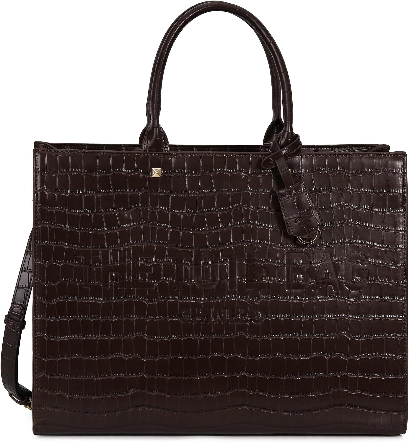 Laptop Tote Bag for Women Top Handle Satchel Purse and Handbags Work Compartment with Shoulder Strap | Amazon (US)