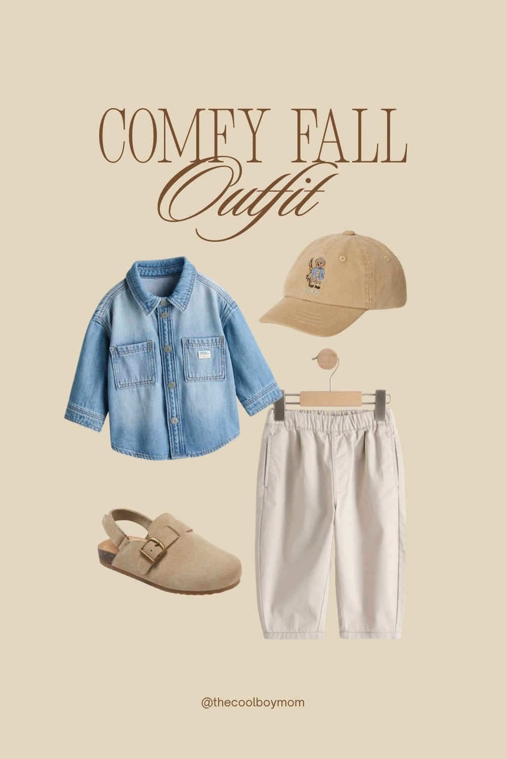 Cozy, casual, and so cute for fall 🤎 This denim shirt, comfy pants, and little hat combo is the perfect everyday toddler boy outfit. Easy for pumpkin patches, weekend outings, or just looking extra cute while playing!

#LTKootd #LTKmomlife #LTKKids