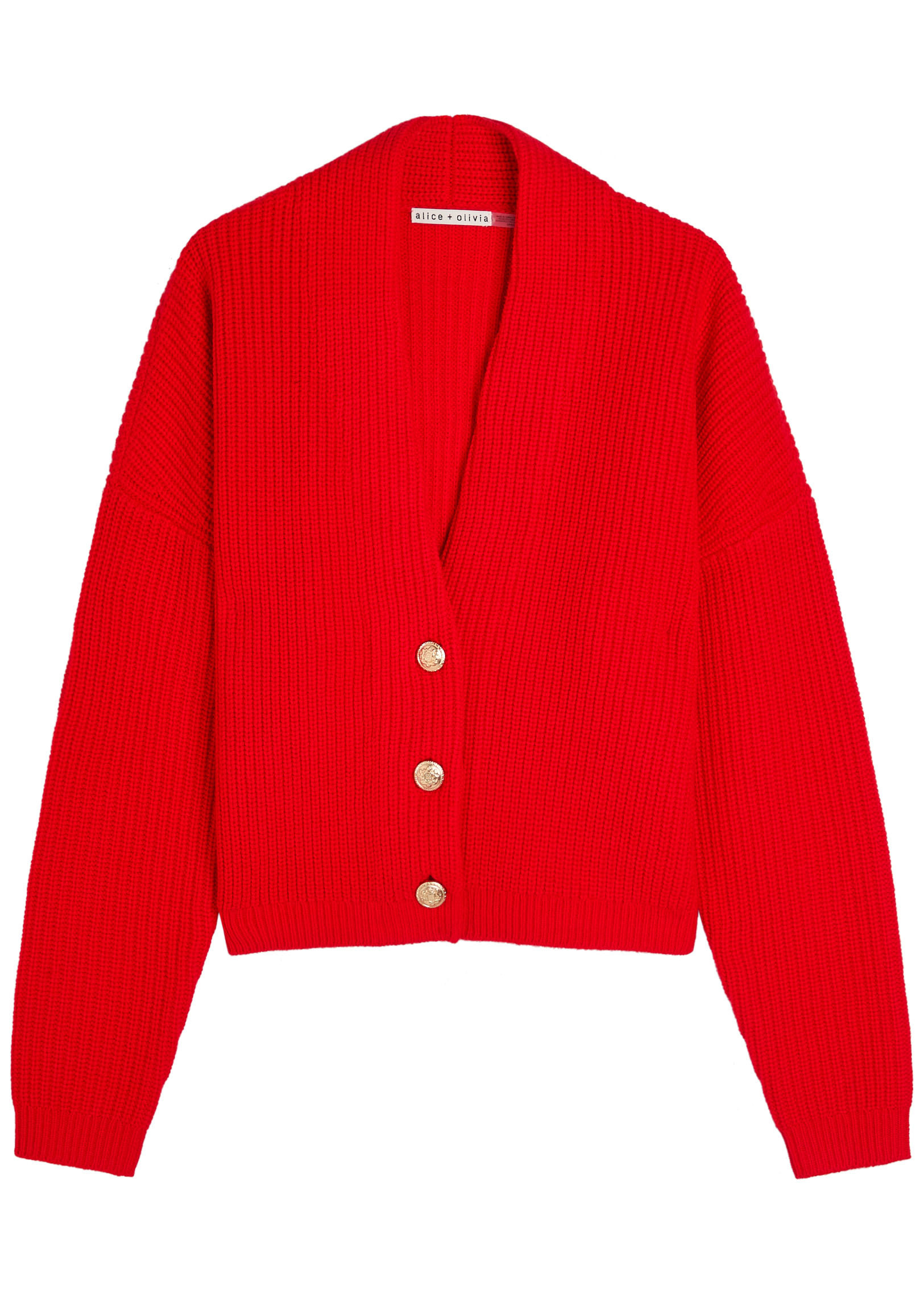Holden ribbed wool-blend cardigan | Harvey Nichols