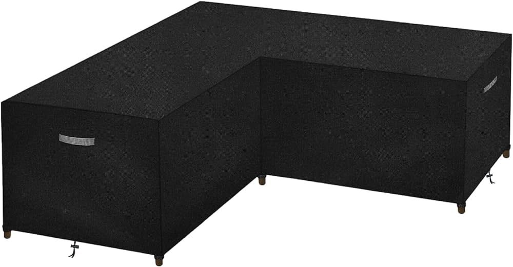 Dokon Patio V-Shaped Sectional Sofa Cover, Waterproof, Anti-Fading UV Resistant Heavy Duty 600D O... | Amazon (US)