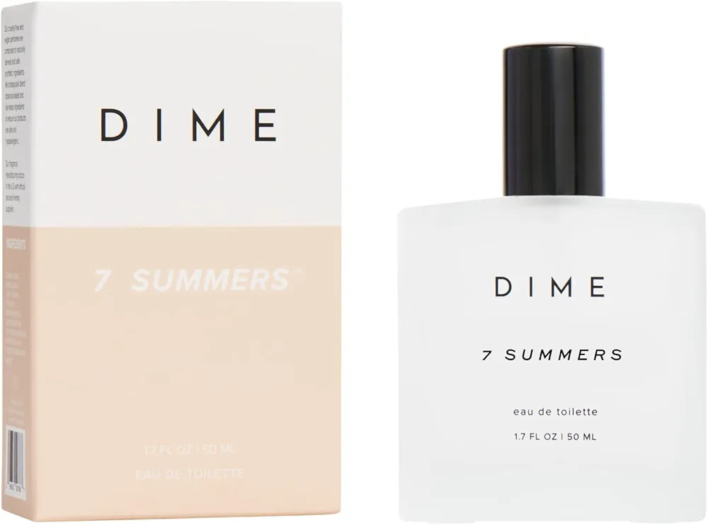 Dime Beauty Perfume 7 Summers, 1.7 oz / 50 ml - Sweet Floral Scent, Hypoallergenic, Clean Perfume... | Amazon (US)