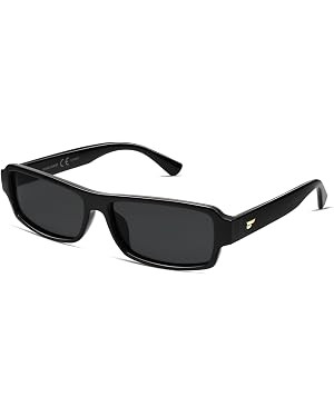 VANLINKER Retro Rectangle Polarized Sunglasses for Women Men Vintage 90s Small Trendy 2025 Sunnie... | Amazon (US)