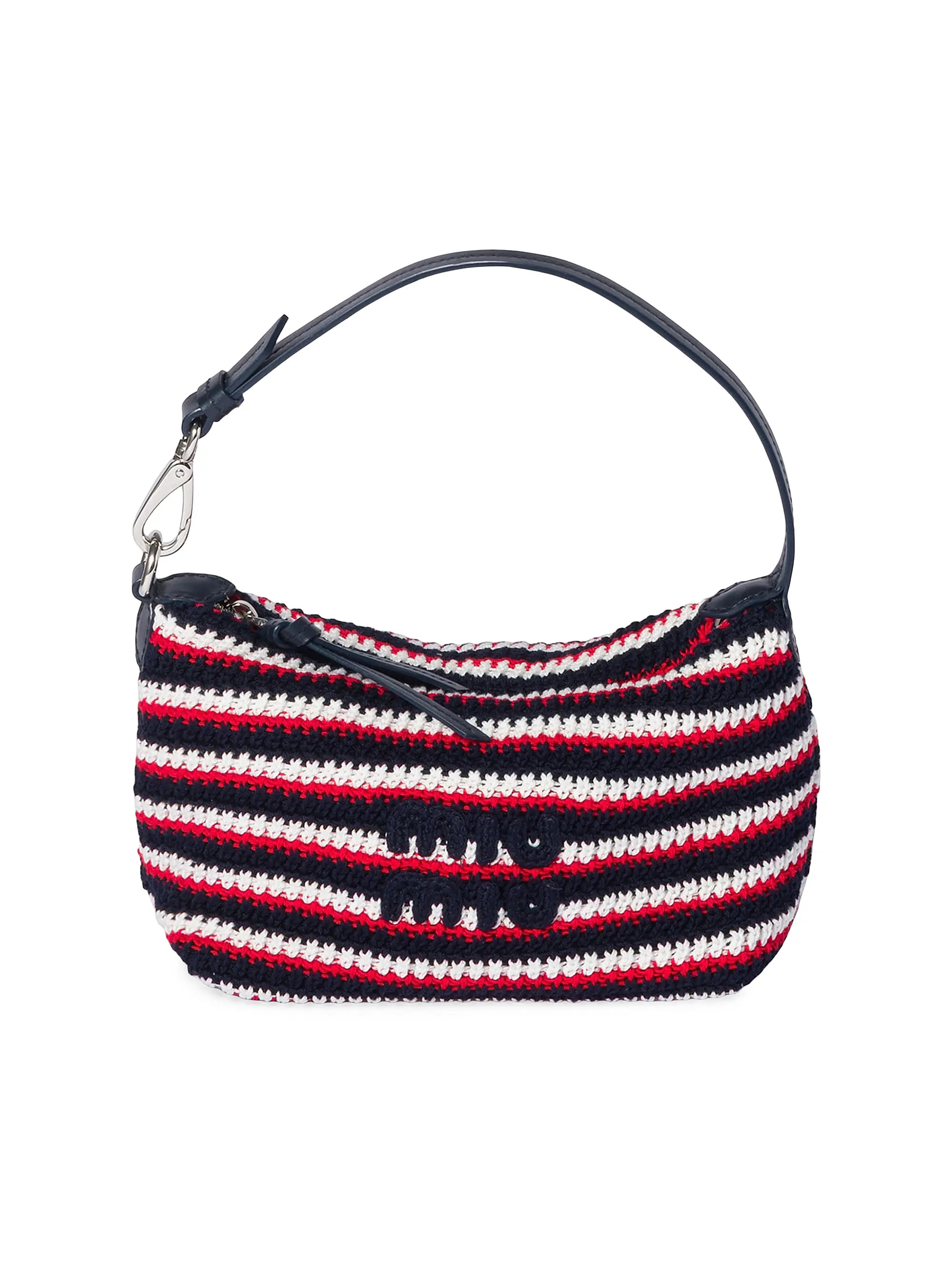 Miu Miu Crochet Pouch | Saks Fifth Avenue | Saks Fifth Avenue
