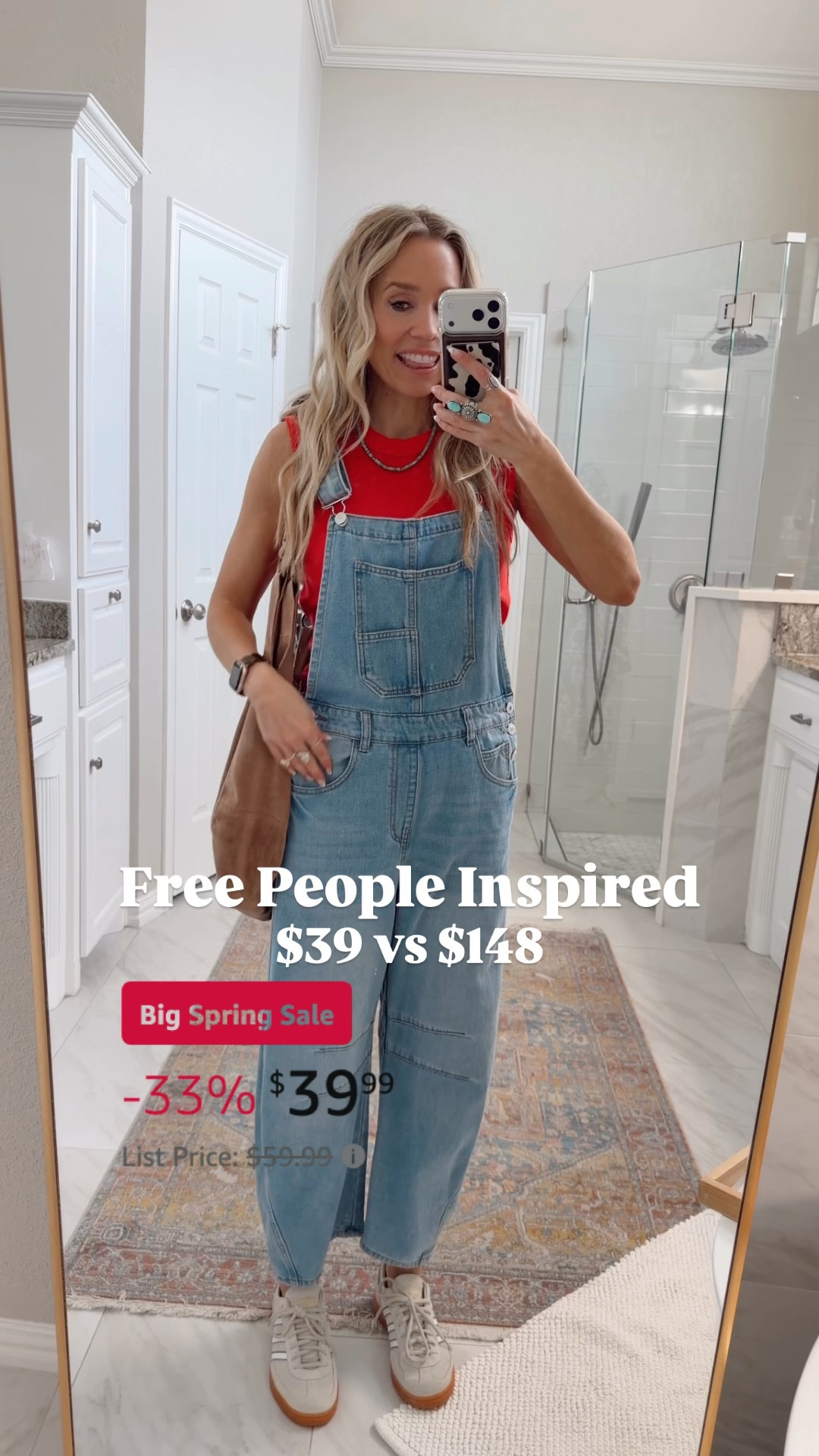 ON MAJOR SALE— $39 vs $148 is soooooo good & they look nearly identical! 

Wearing size s / my tts 

#LTKdayinmylife #LTKgrwm #LTKmomlife