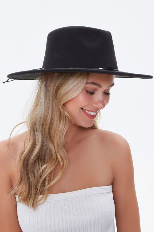 Felt Bow-Trim Panama Hat | Forever 21 (US)