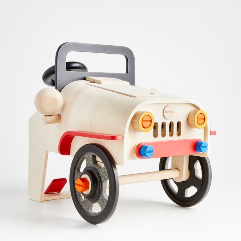 Plan Toys Motor Mechanic | Crate and Barrel | Crate & Barrel