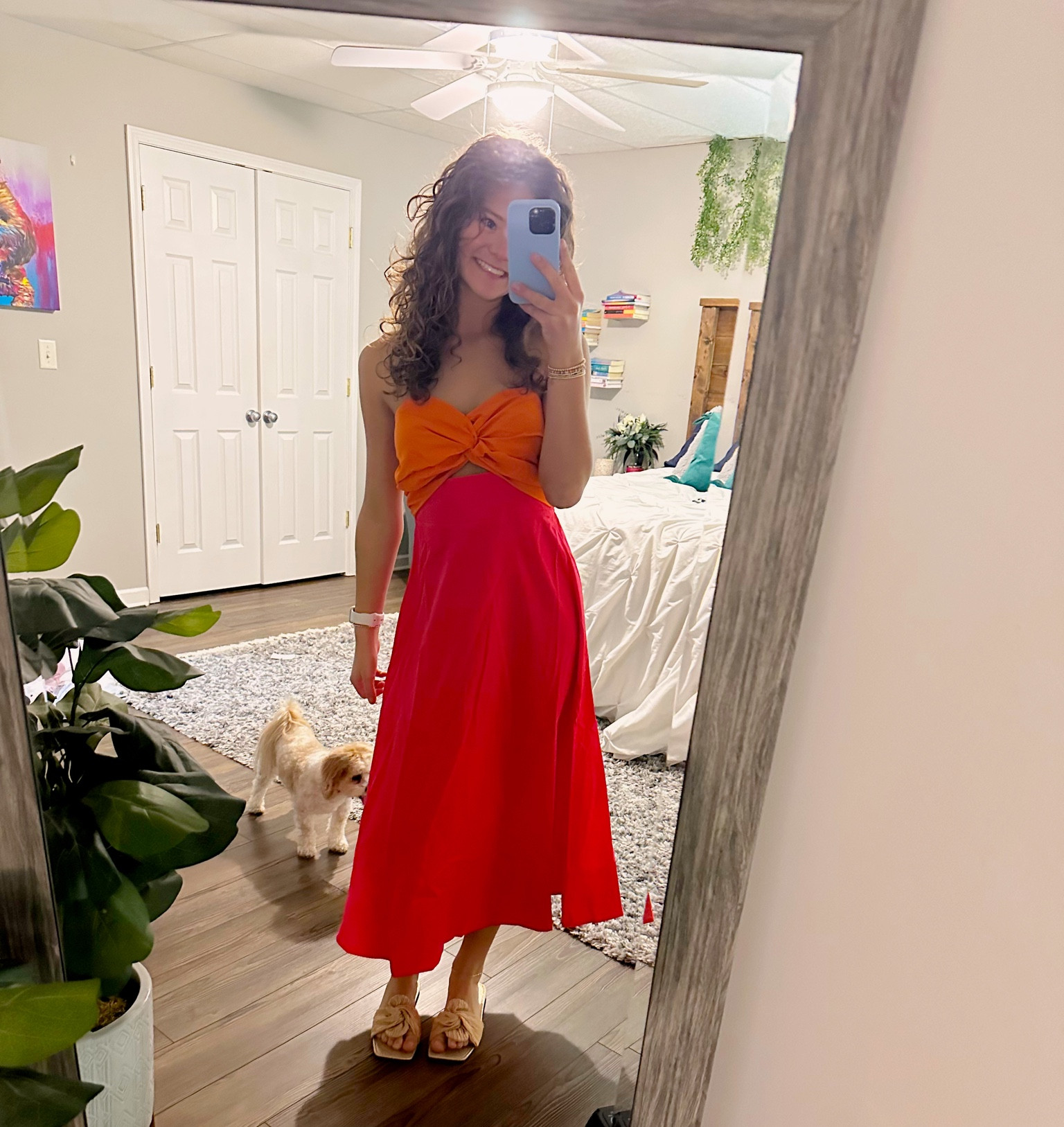 I’m loving the pink and orange combo look! Here’s are some similar dresses linked below!

#LTKfindsunder100 #LTKparties #LTKstyletip