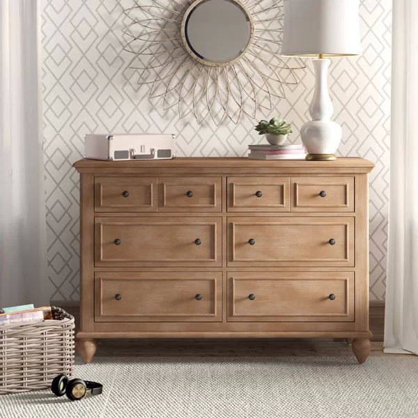 Krupp 6 Drawer Double Dresser | Wayfair North America