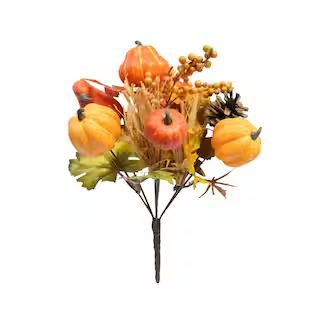 Pumpkin, Pinecone, Berry & Autumn Leaf Bush by Ashland® | Michaels Stores