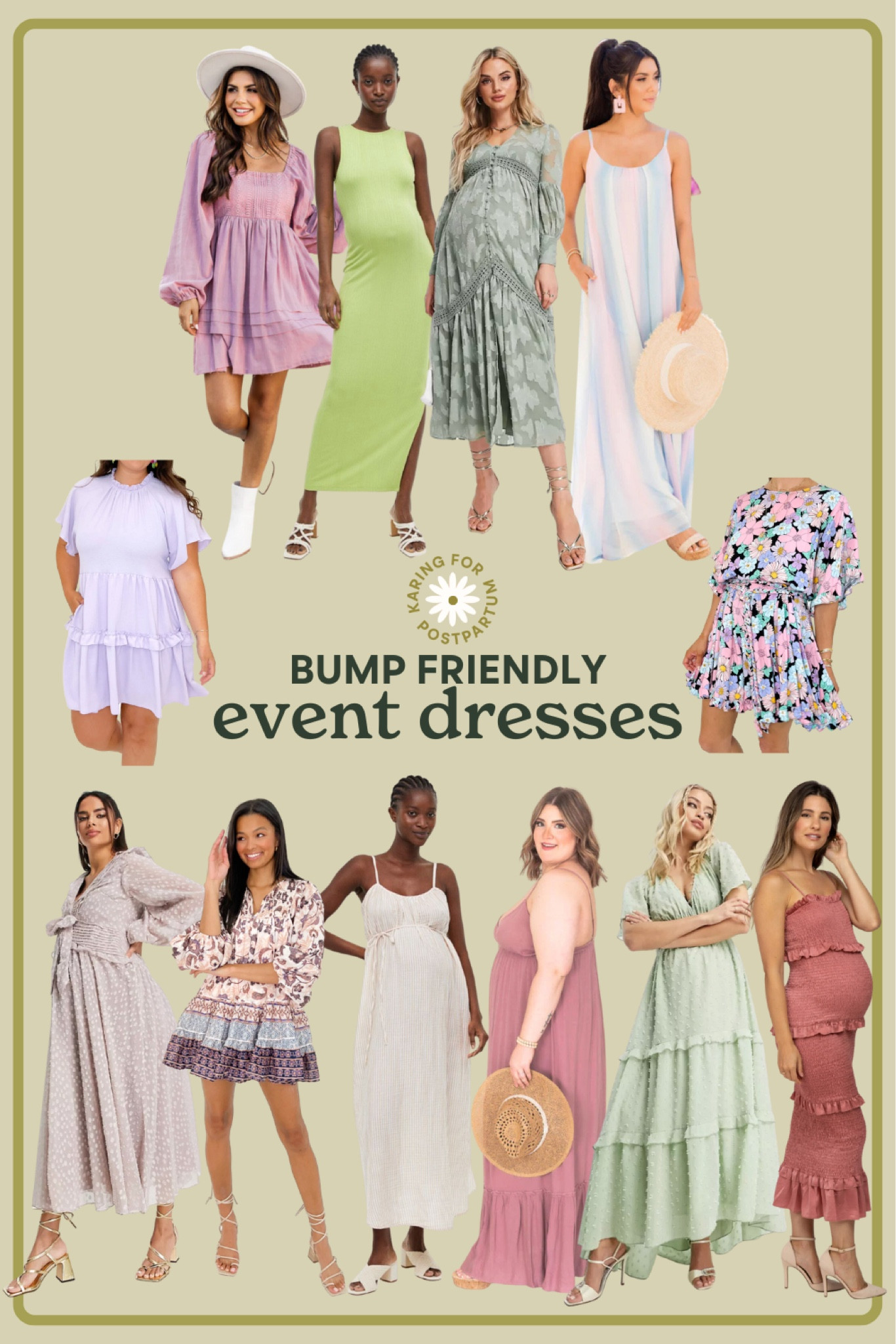 Favorite dresses that look cute on the bump, but still work great for attending special events like weddings/baby showers/etc.


#LTKstyletip #LTKbaby #LTKbump
