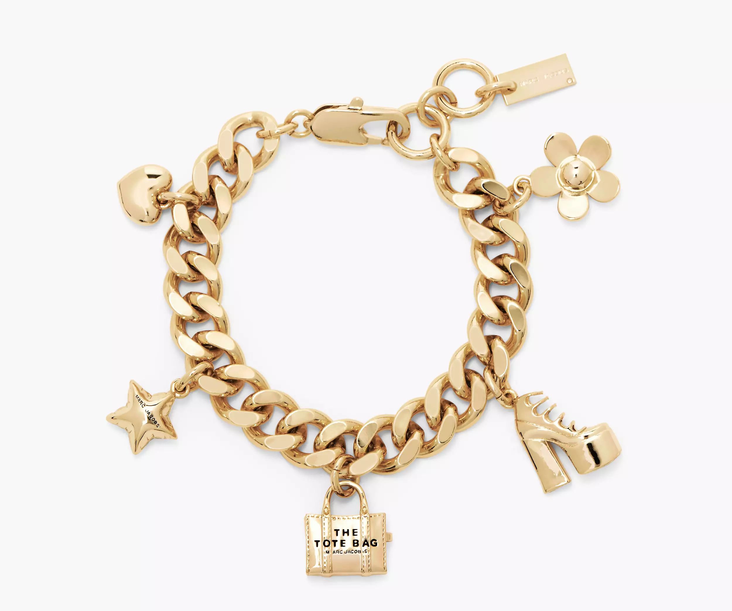 The
Mini Icon Charm Bracelet | Marc Jacobs