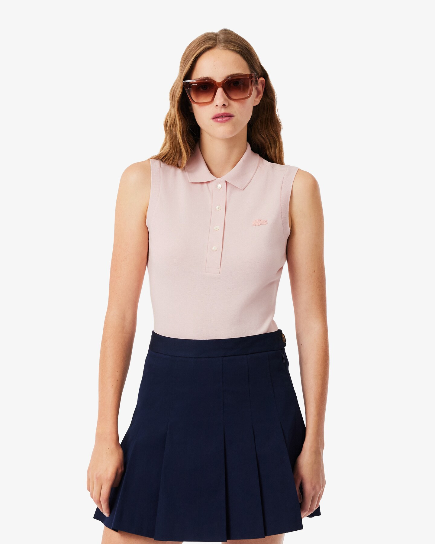Women's Slim Fit L.12.D Sleeveless Stretch Polo | Lacoste (US)