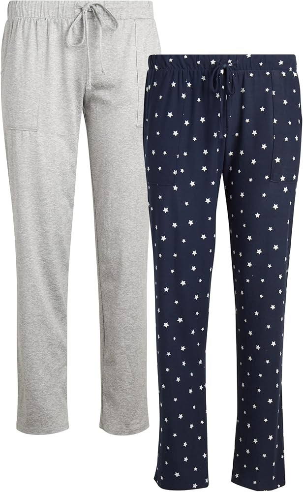 Lucky Brand Women's Pajama Pants - 2 Pack Hacci Sleep and Lounge Pants (Size: S-XL) | Amazon (US)